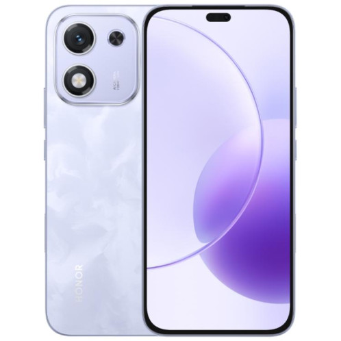 Honor X70i, 12 Go + 256 Go, lecteur d'empreintes digitales intégré, écran 6,7 pouces, MagicOS 9.0, Android 15.0, Dimensity 7025 Ultra Octa Core, réseau : 5G, OTG, NFC (violet) SH917P30-39
